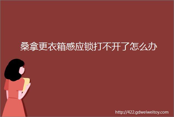 桑拿更衣箱感应锁打不开了怎么办